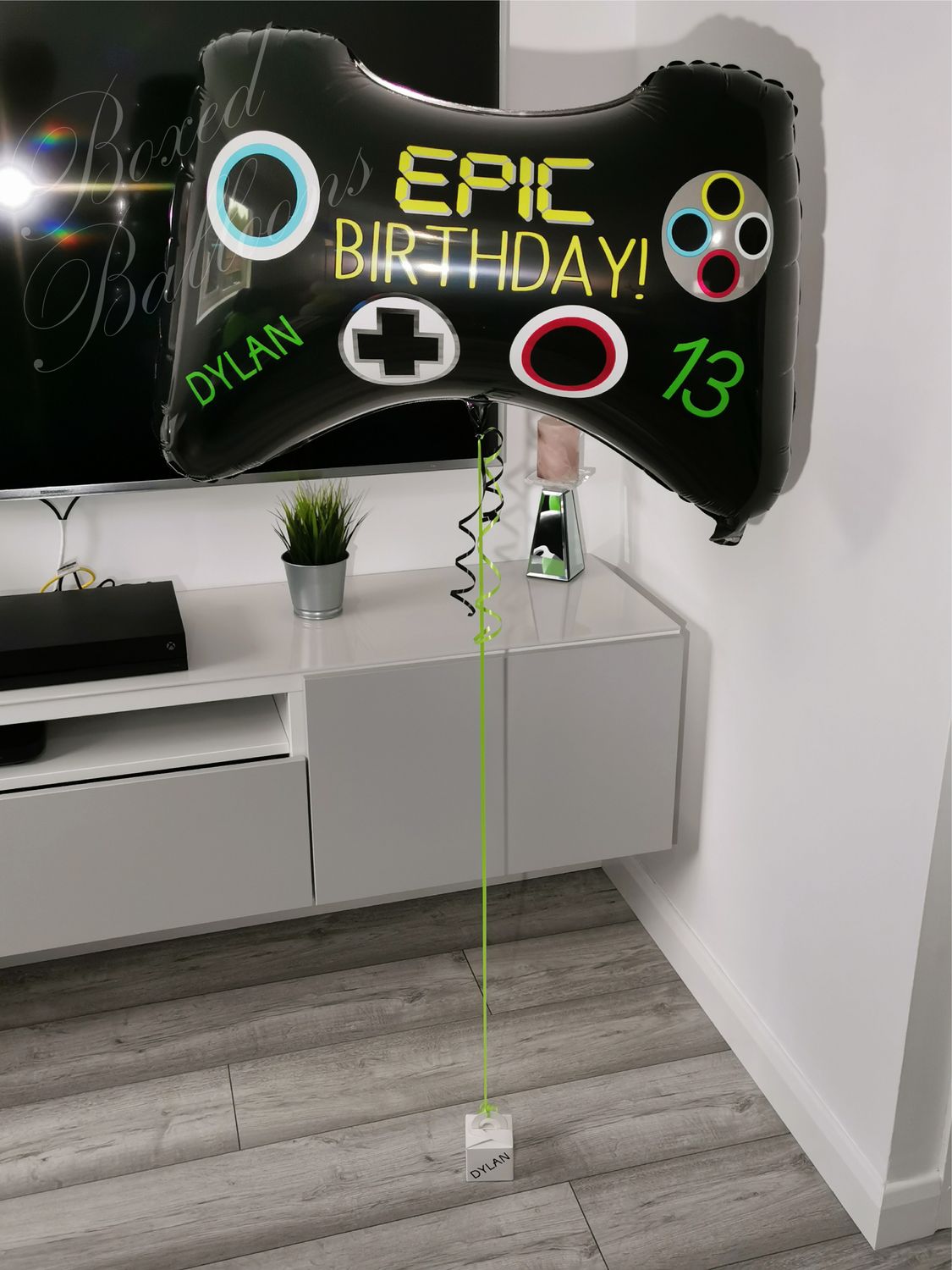 Giant Epic Controller Helium Balloon – Inflated Delivery in Tyldesley &amp; Manchester