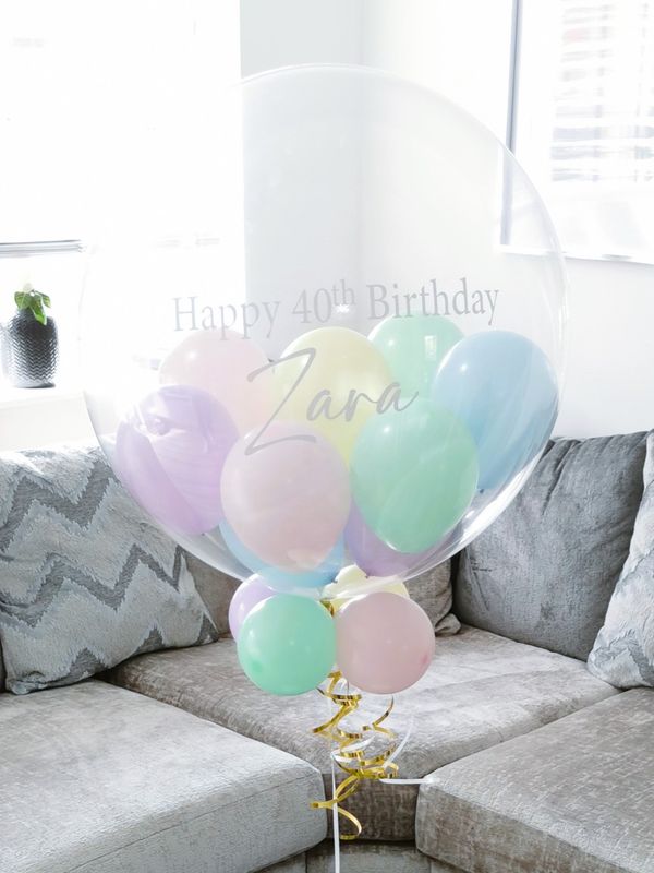 Mix Pastel Bubble Balloon