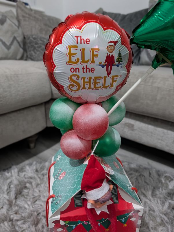Elf on the Shelf Balloon House