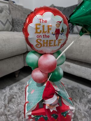 Elf on the Shelf Balloon House