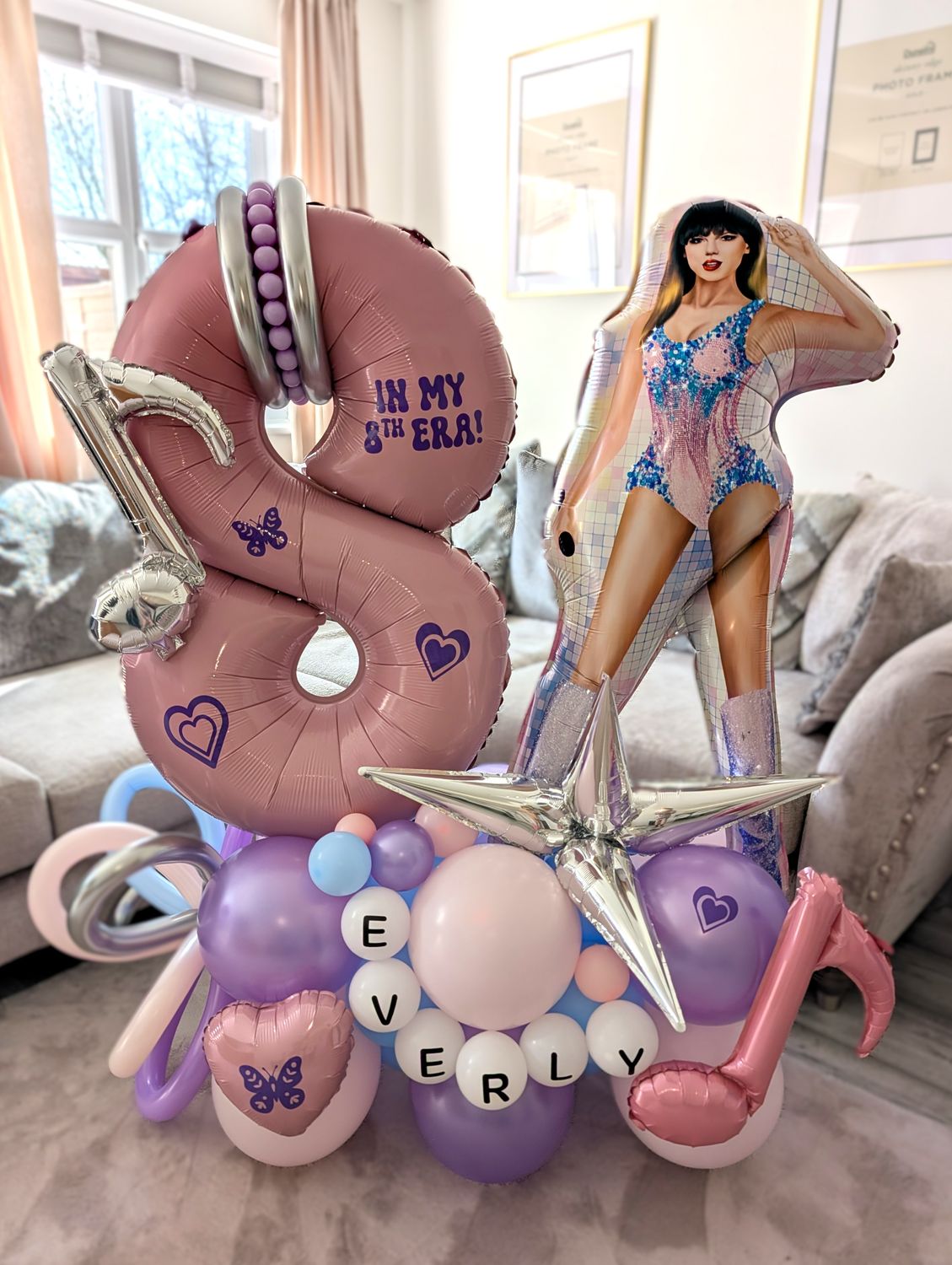 Deluxe Taylor Swift Balloon Stack