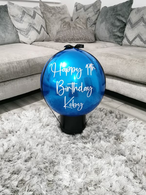 Helium Money Gift Orbz Balloon – Available in Any Colour