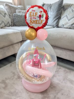 Pink Elf on the Shelf “I’m Back” Stuffing Balloon