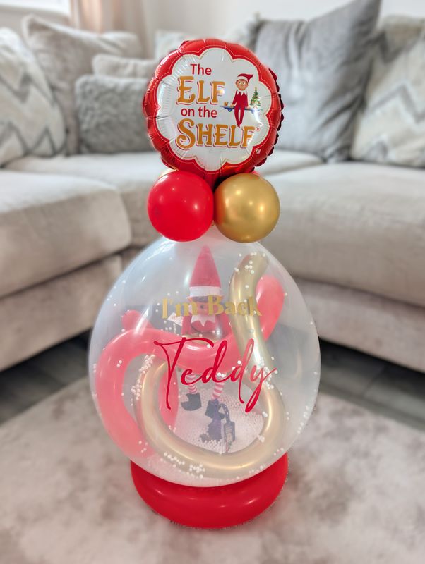 Red Elf on the Shelf “I’m Back” Stuffing Balloon