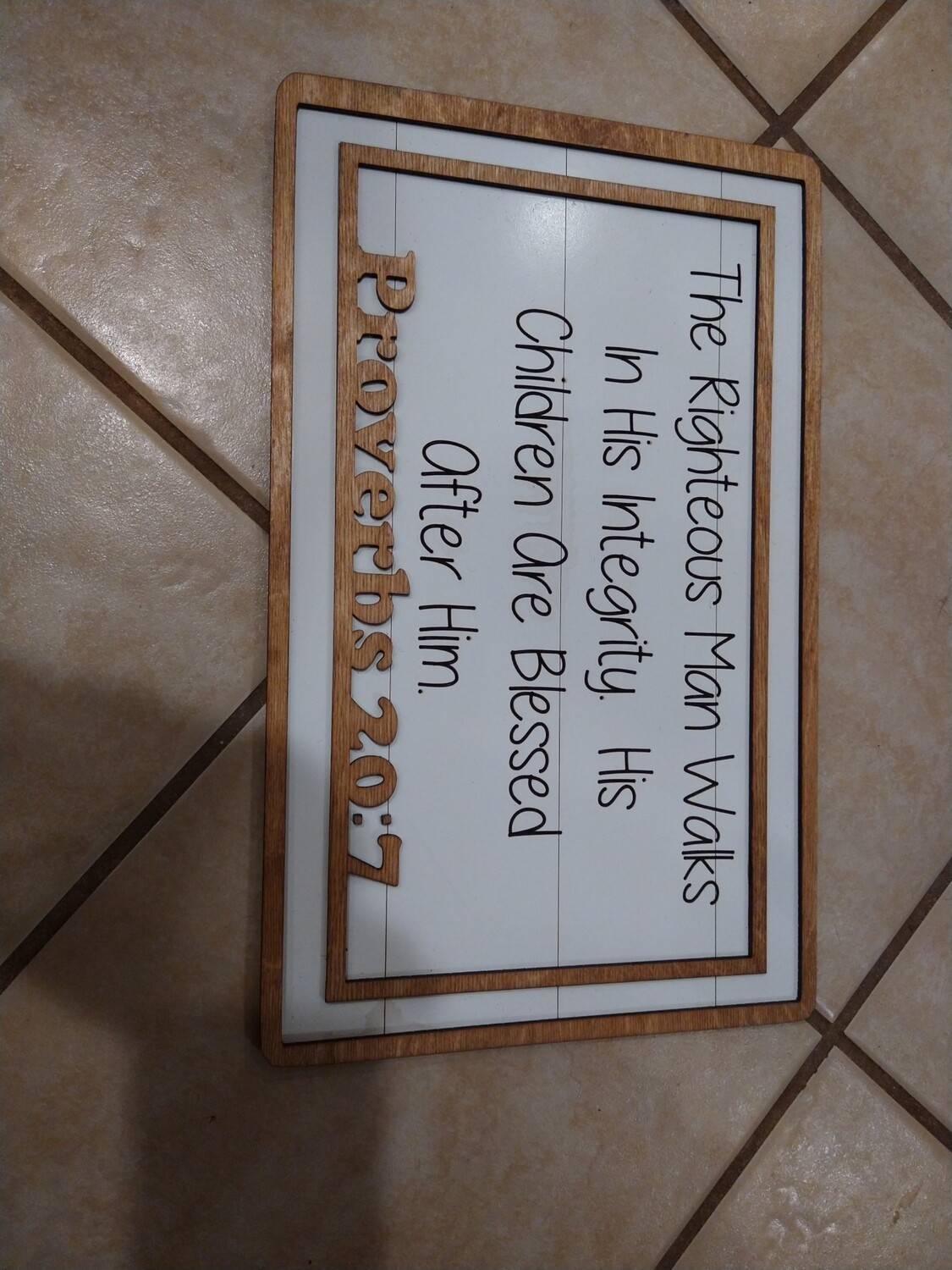 Bible Verse 10&quot;x14&quot; 3D Wall Art