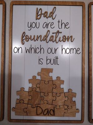 You are the Foundation  ~Dad~ ~Mom~ Personalized