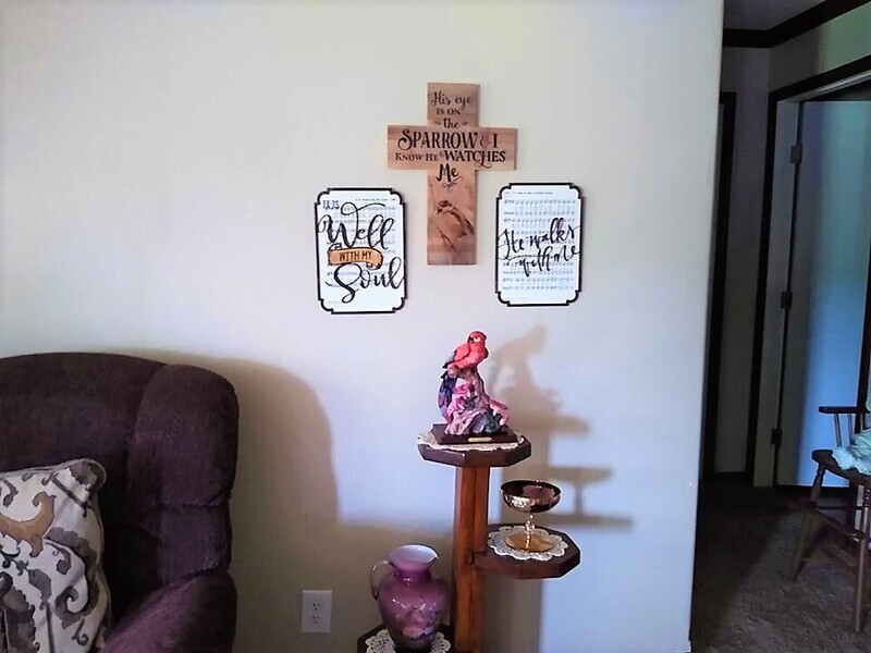 Faith is they Victory Hymn 10"x14" 3D Wall Art
