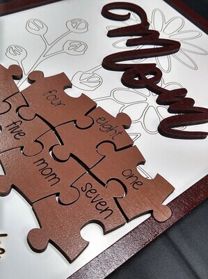 ~Flower~ You are Piece that Hold&#39;s us Together  ~Dad~ ~Mom~ Personalized