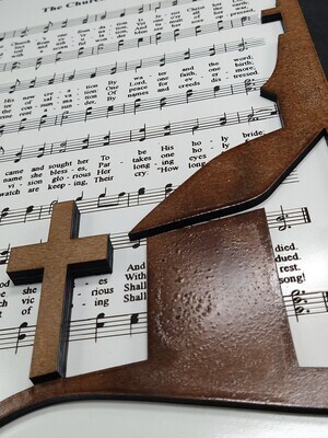 Church&#39;s One Foundation 10&quot;x14&quot; 3D Wall