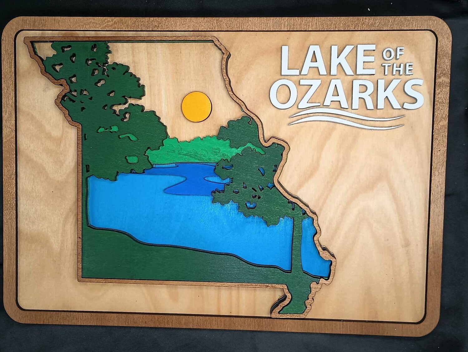 Lake of the Ozarks Missouri 3D Wall Art