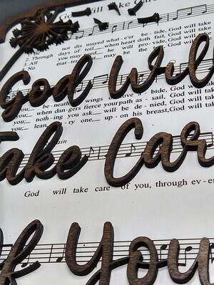 Hallelujah Hymn 10&quot;x14&quot; 3D Wall Art