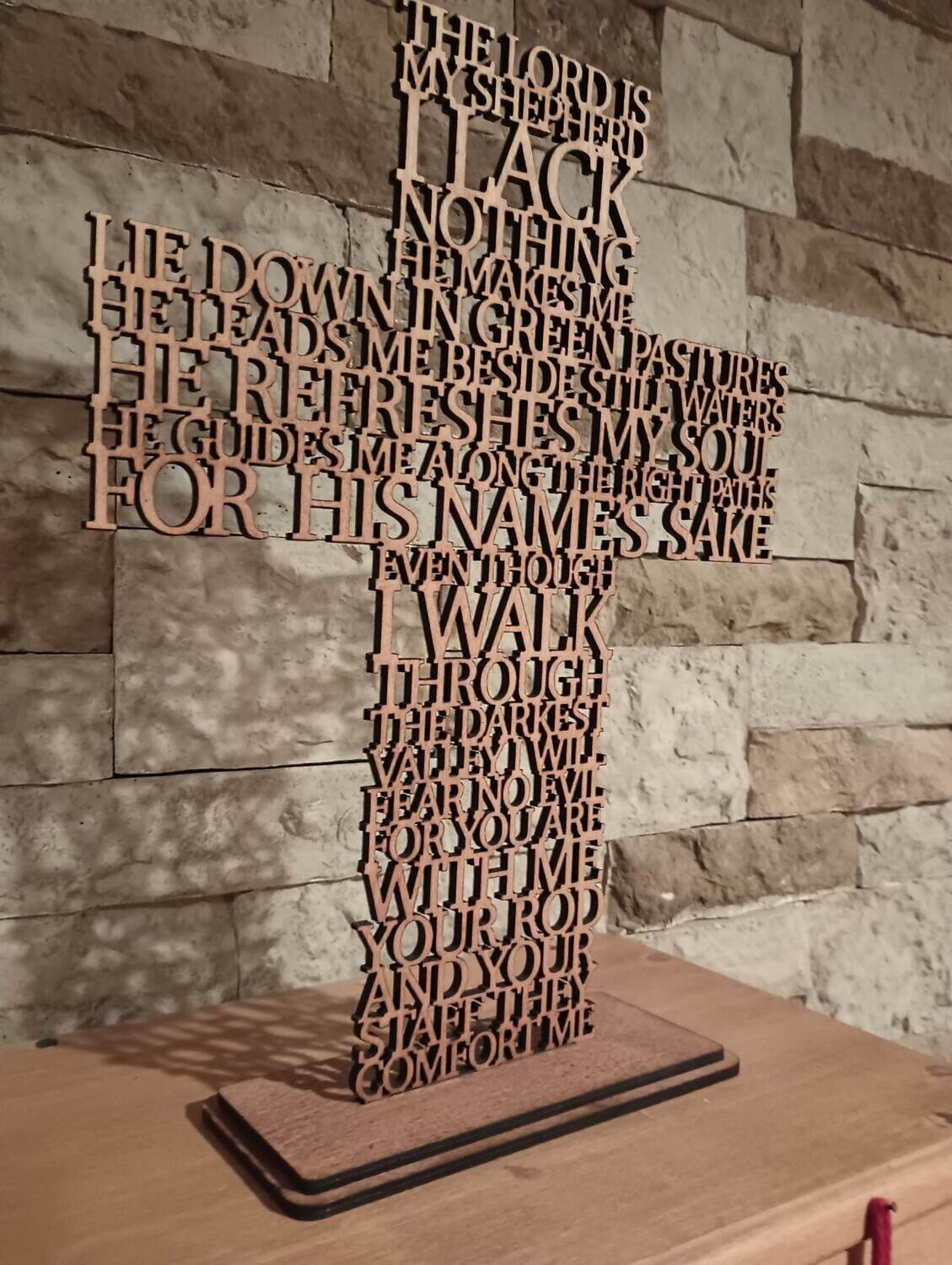 Lord is my shepherd 3D Art