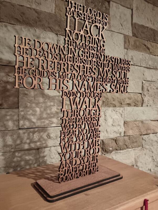 Lord is my shepherd 3D Art
