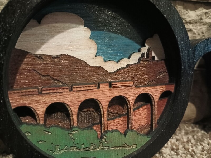 Wizard Glasses 11"x5" 3D Wall Art