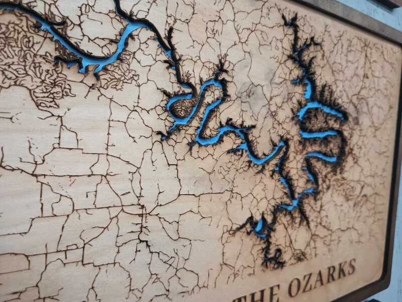 Lake of the Ozark MAP 3D Artwork