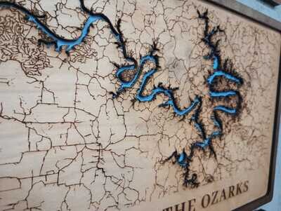Lake of the Ozark MAP 3D Artwork