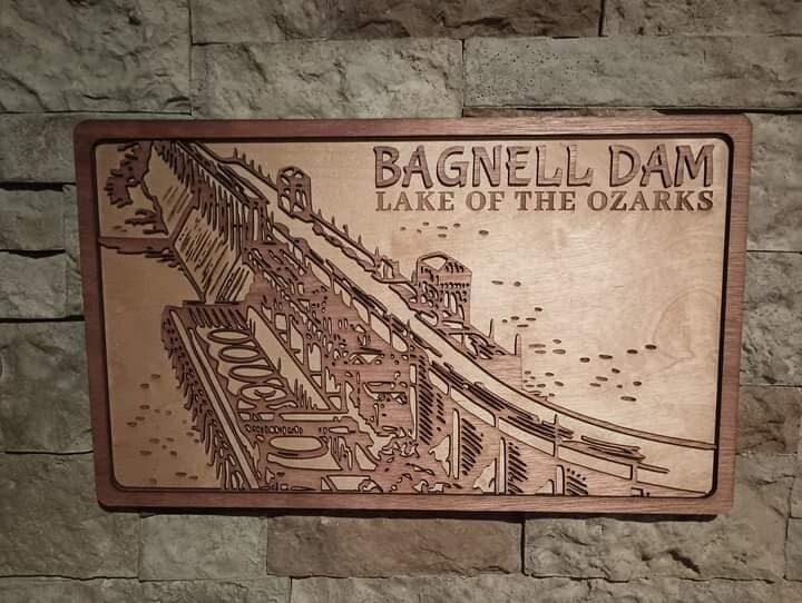 BAGNELL DAM 3D Artwork