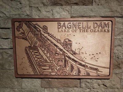 BAGNELL DAM 3D Artwork