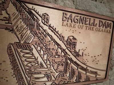 BAGNELL DAM 3D Artwork