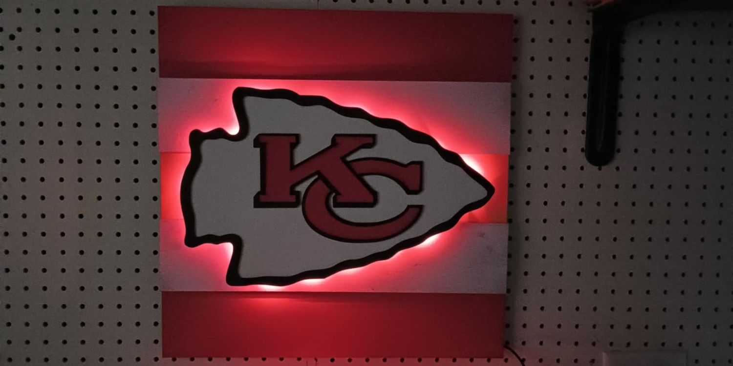 KC Lighted LED 3D Art