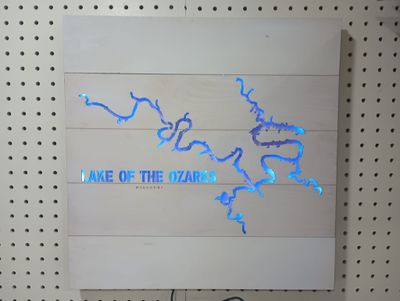 Lighted LED 3D Wall Art
