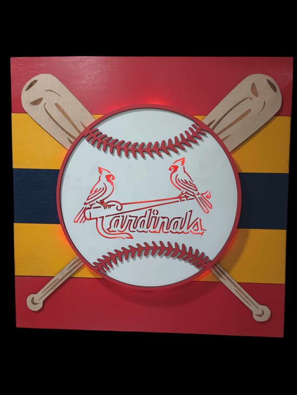 STL Lighted LED 3D Art