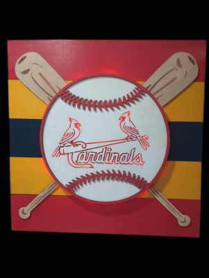 STL Lighted LED 3D Art