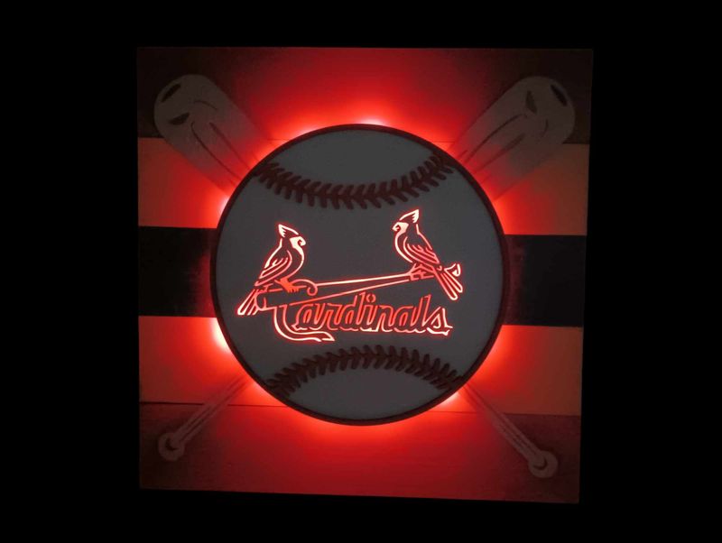 STL Lighted LED 3D Art