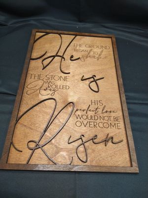 Christian Sayings 3D Art