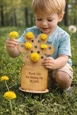 Little Hands Flower Display