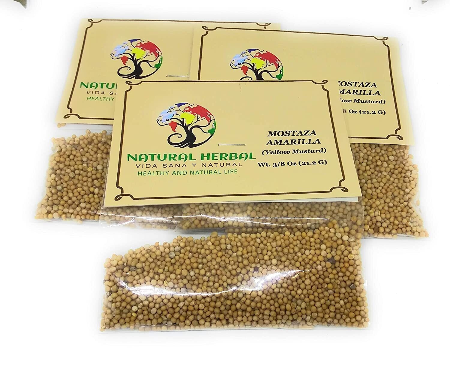 Mostaza Amarilla Hierba/Tea (10,6 gramos)