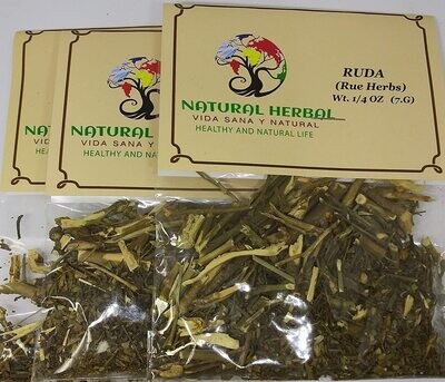 Ruda Hierba / Té (7.6 grms - 1/4 oz) (3 pacs)