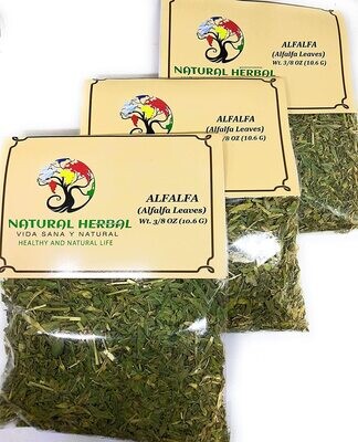 Alfalfa Hierba/Té (10.6 Grms. E/a) 3 unidades
