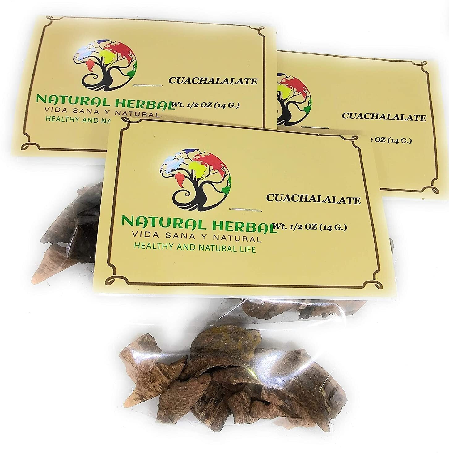 Cuachalalate Hierba/Té (0.39 oz) Pack de 3
