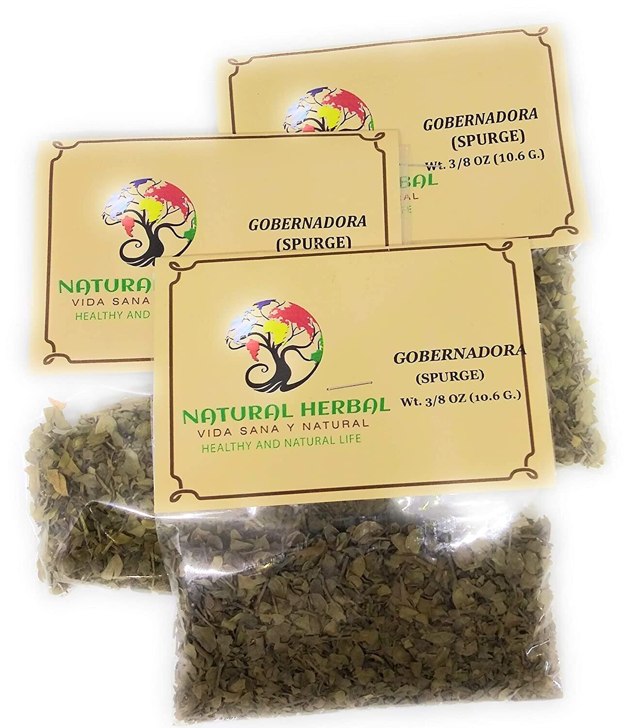 Gobernadora Hierba/Té (10.6 Grms.)Paquete de 3