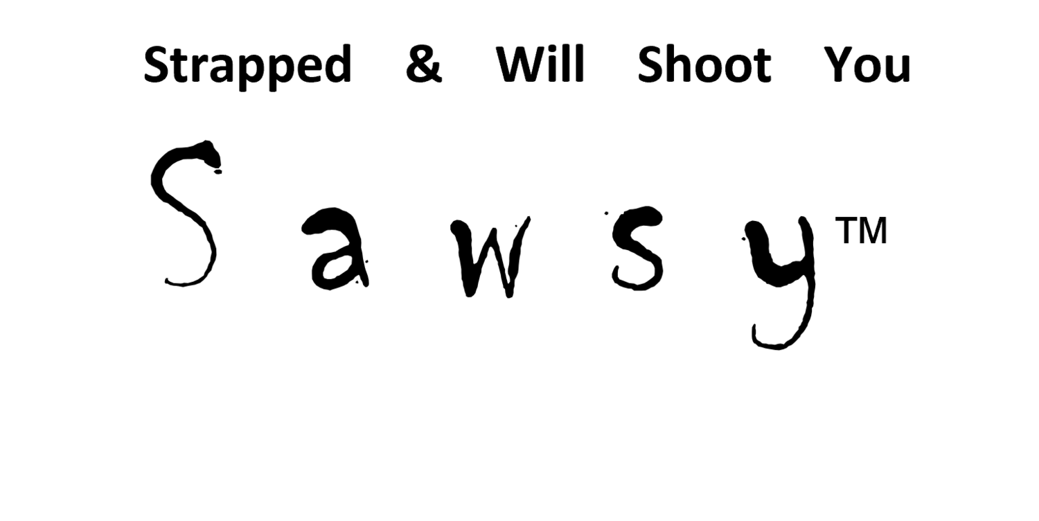 SAWSY Bumper Sticker (3&quot;W x 11&quot;L)