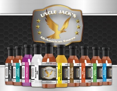 UNCLE JACKS ALL-AMERICAN SAUCES