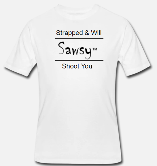 SAWSY White T-Shirt