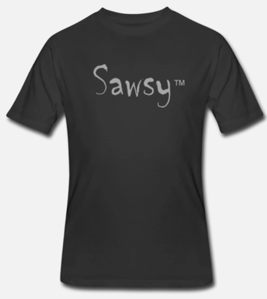SAWSY Black-2 T-Shirt