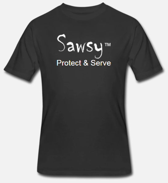 SAWSY Protect &amp; Serve - Black