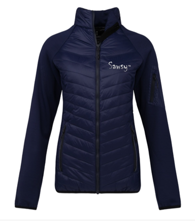 SAWSY Women&#39;s Banff Hybrid Insulated Jacket - Navy