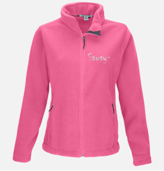 SAWSY Women’s Value Fleece Jacket-pink