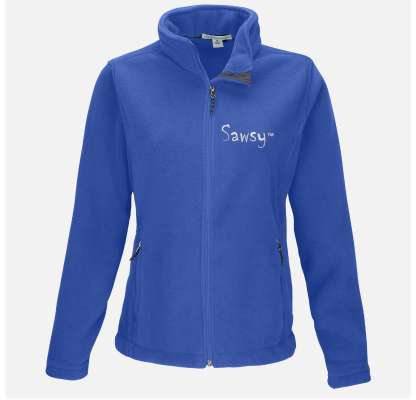 SAWSY Women’s Value Fleece Jacket-royal