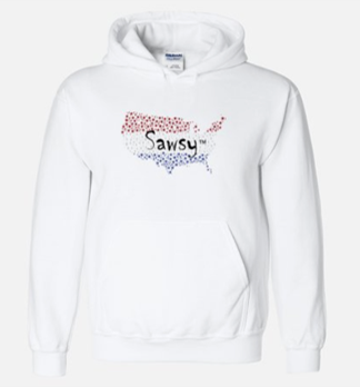 SAWSY Premium Patriotic Hoodie