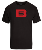 B5 T-Shirt, Black w/ Red &amp; Black B5 Logo