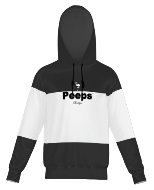 PEEPS Hoodie - Black &amp; White