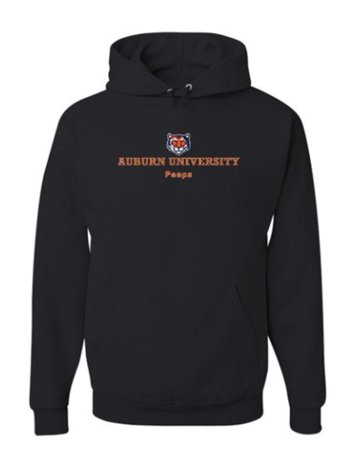 PEEPS Auburn Hoodie - Black1
