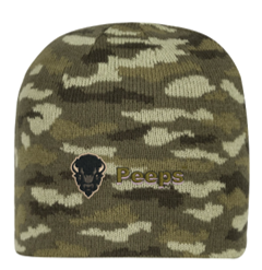 PEEPS CU Embroidered Beanie -camouflage