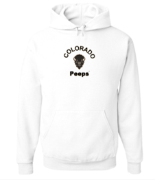 PEEPS CU Hoodie - white2