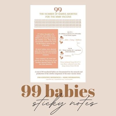 99 Babies Sticky Notes